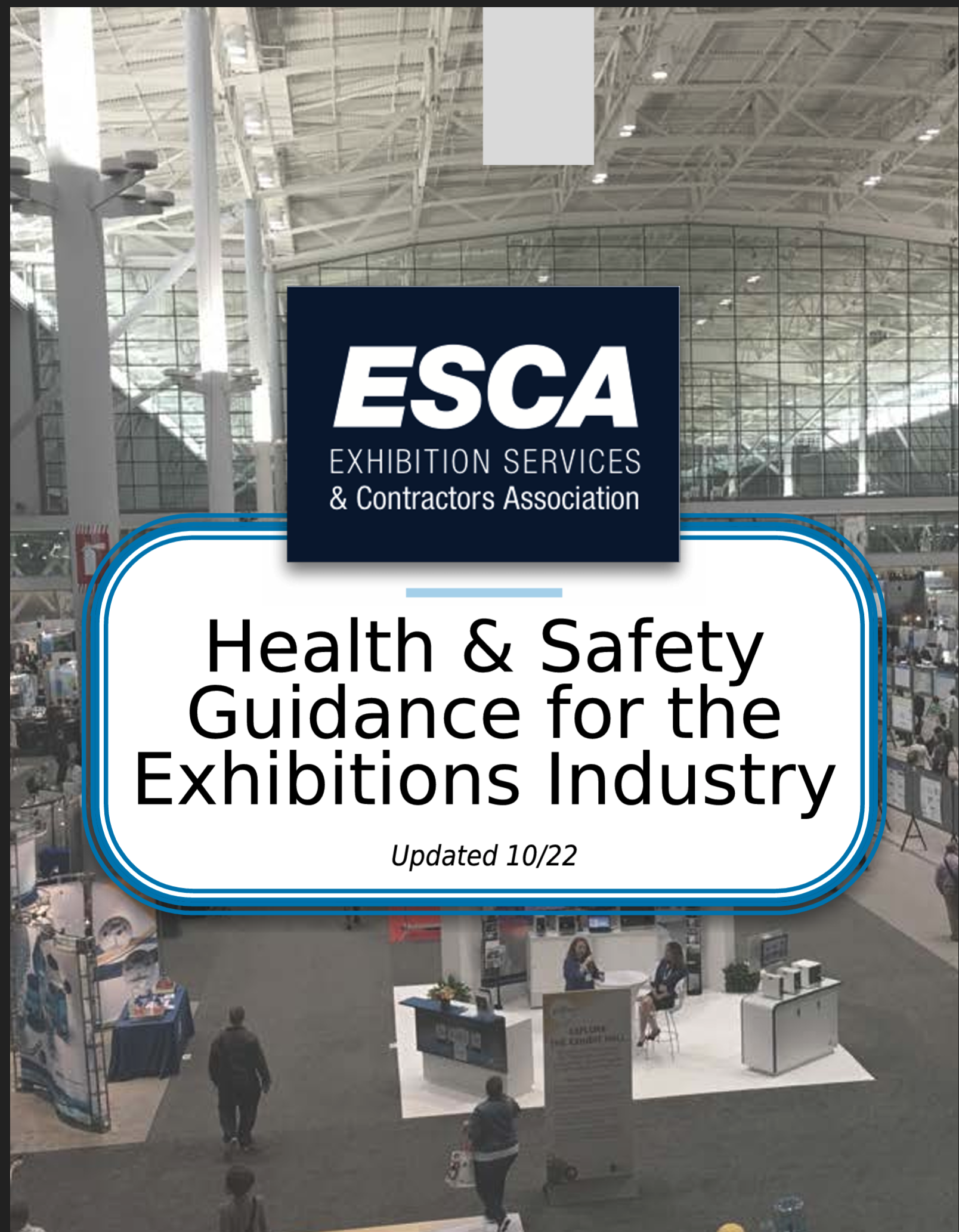 ESCA HEALTH & SAFETY GUIDANCE FOR THE EXHIBITIONS INDUSTRY